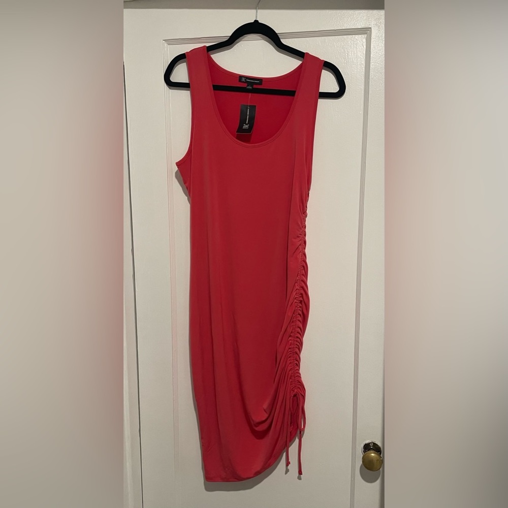 Women's Sleeveless Side Ruched Dress